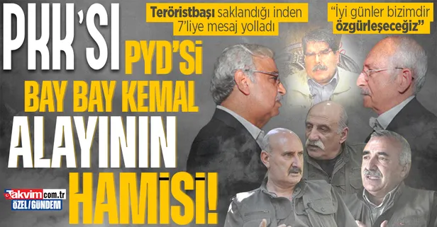 PKK/PYD elebaşı Salih Müslim saklandığı inden 7'li koalisyona destek mesajı gönderdi: "İyi günler bizi bekliyor, özgürleşeceğiz"