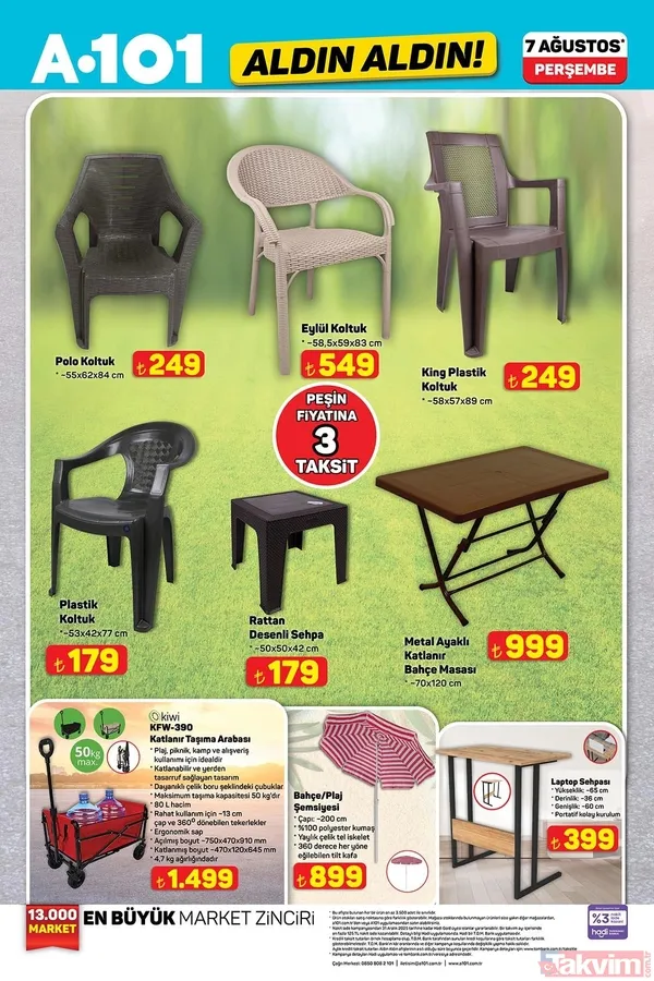 A101 7 Ağustos Perşembe kataloğu açıklandı! Bu hafta neler var? İşte tam ürün listesi ve fiyatlar - 17