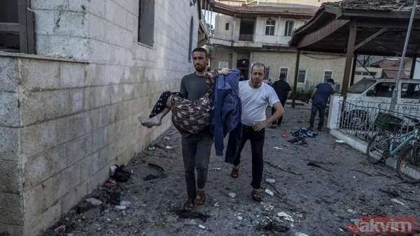 Dikkat!+18 | ABD'den soykırıma kalkan el! İşte işgalci İsrail'in Gazze'de uyguladığı katliamdan vahşet kareleri - 45