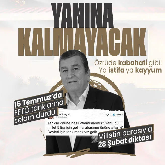 TSYDde 28 Şubat diktası estiren Oğuz Tongsirin kirli sicili! Arşiv unutmaz TAKVİMden kaçmaz