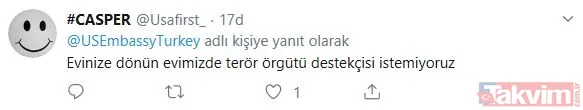 ABD Büyükelçiliği'nin FETÖ'cü Ergun Babahan'ın Bahçeli’yi hedef alan tweetini beğenmesine MHP'den sert tepki! - 17