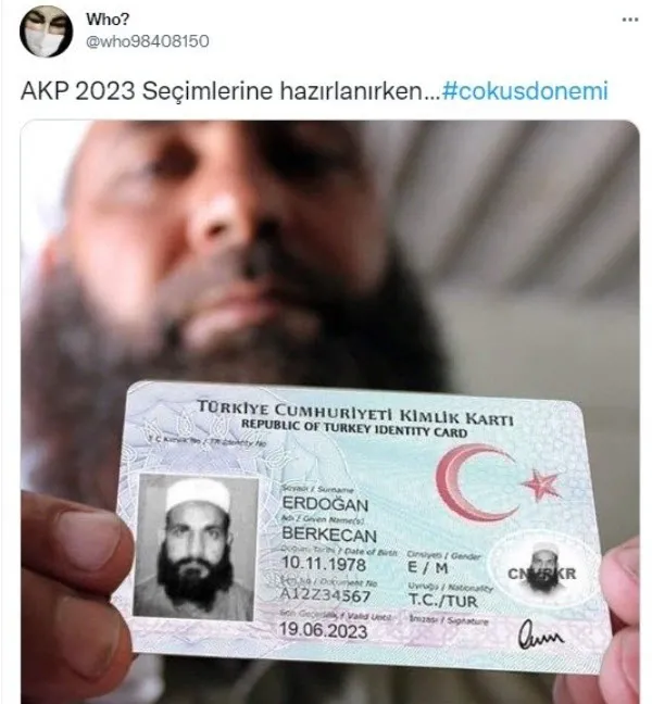 Haşhaşi trollerden photoshoplu T.C. kimlik kartı yalanı! FETÖ'nün mülteciler üzerinden giriştiği kirli algı elinde patladı-4