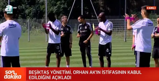 Son dakika haberi: Beşiktaş'ta Orhan Ak'ın istifası kabul edildi-1