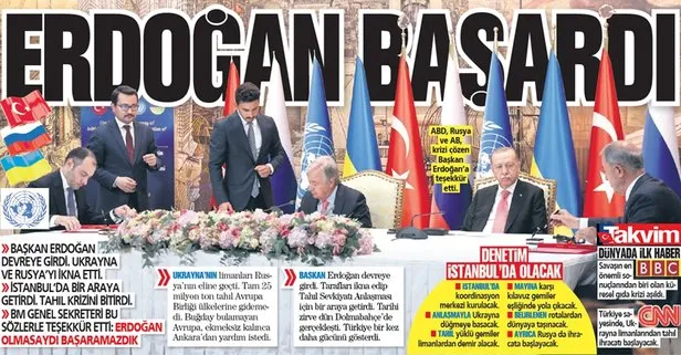Başkan Erdoğan devreye girdi tahıl krizi sorunu çözüldü! Erdoğan olmasaydı başaramazdık
