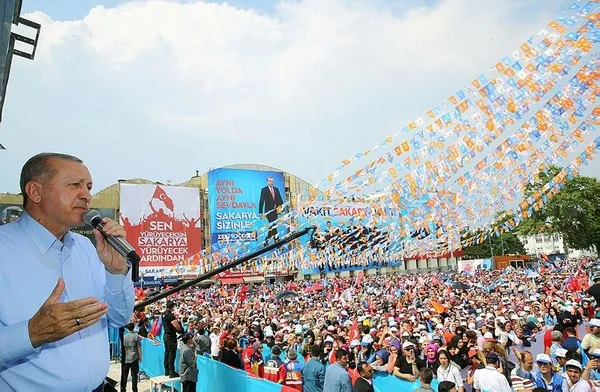 Cumhurbaşkanı Erdoğan Sakarya mitinginde konuştu-3