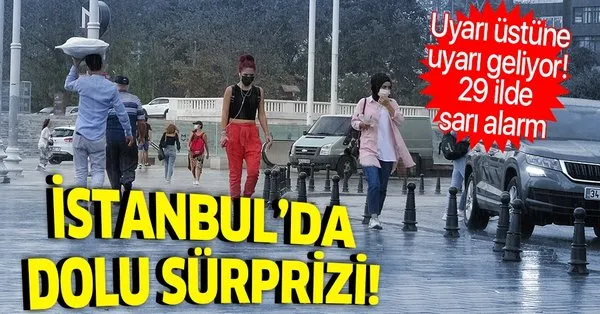 Son Dakika Istanbul Icin Dolu Uyarisi Meteoroloji Saat Verdi Istanbul Hava Durumu Takvim