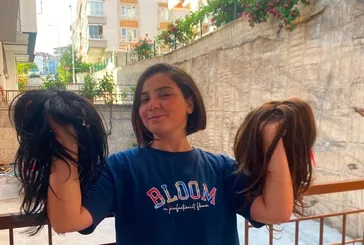 Kanseri yendi, saçlarını kendisi gibi hastalara bağışladı