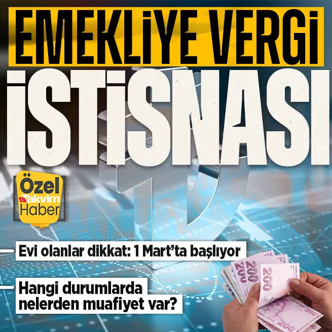 Emekliye vergi istisnası: Evi olanlar dikkat! İşte emlak ve kira vergisiyle ilgili merak edilen soruların yanıtları...