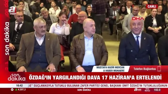 Ümit Özdağ'ın yargılandığı davada ara karar!