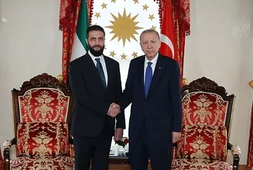 Başkan Erdoğan ile Şara görüştü