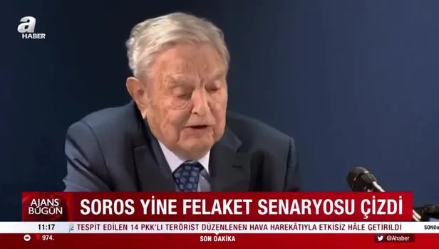 Kaostan beslenen George Soros'un aklı fikri savaşta! Batı'yı Rusya'ya karşı gazladı...