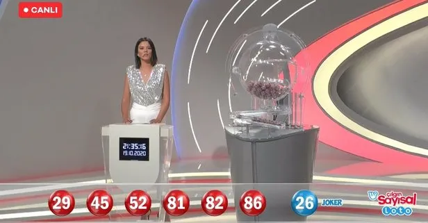 19 Ekim Çılgın Sayısal Loto sonuçları duyuruldu!