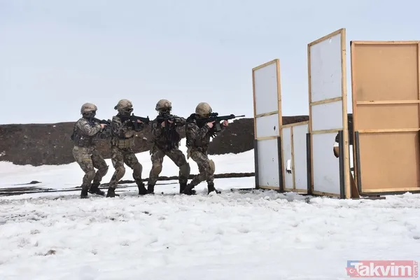 Kars'taki kadın PÖH'ler ve polisler görevlerinin başında! Teröristlerin korkulu rüyası - 26