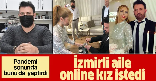 Sonunda bu da oldu: İzmirli aile salgın nedeniyle İran'dan online kız istedi