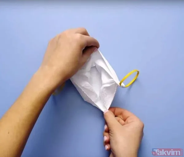 Kendi koronavirüs maskenizi kendiniz yapın! İşte adım adım maske yapılışı - 9