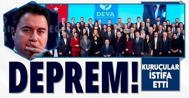 DEVA Partisi'nden deprem!