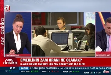 Emekli maaş zammı 4 aylık enflasyon farkı belli oldu!