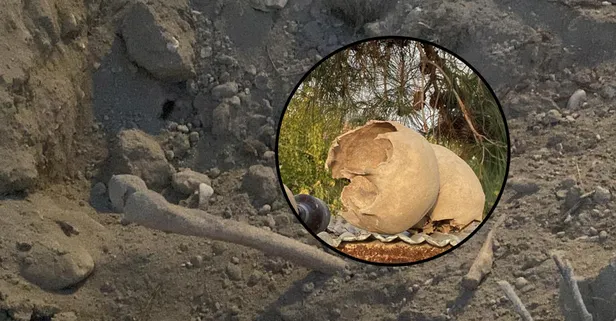 Burdur’daki kazı çalışması tüyler ürpertti: İnsan kemikleri ortaya çıktı