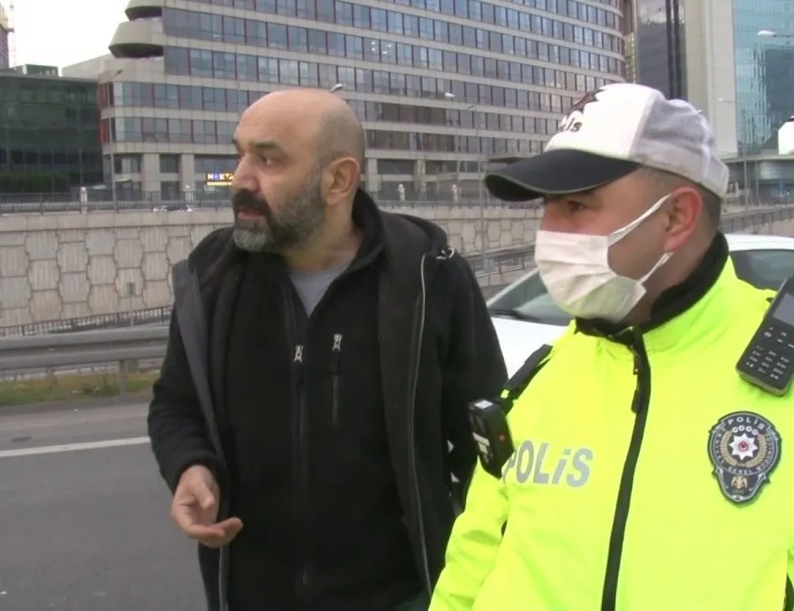 Polisi görünce kaçmaya çalıştı: Yanlış yola girmişim