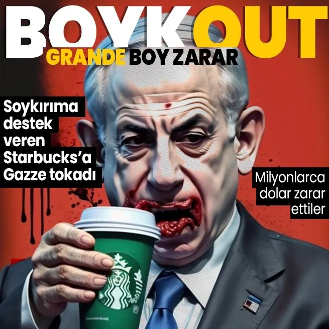 Boykotlar sonuç verdi | Soykırımcı İsraile destek veren Starbucks batıyor! Milyonlarca dolar zarar ettiler