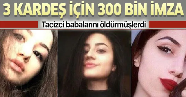 3 Rus kız kardeş kendilerini taciz eden babalarını öldürdüler! 300 bin kişi serbest kalmaları için imza attı