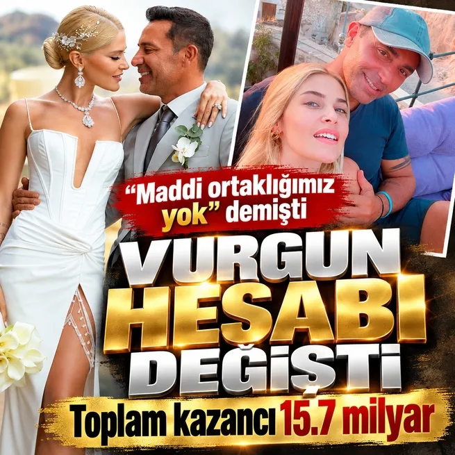 Maddi ortaklığımız yok demişti! Mustafa Sandalın eşi Melis Sütşuruptan 15.7 milyarlık vurgun