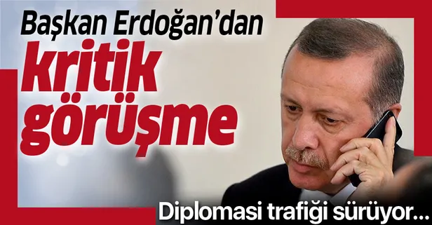Son dakika: Başkan Erdoğan, İspanya Başbakanı Pedro Sanchez ile görüştü!