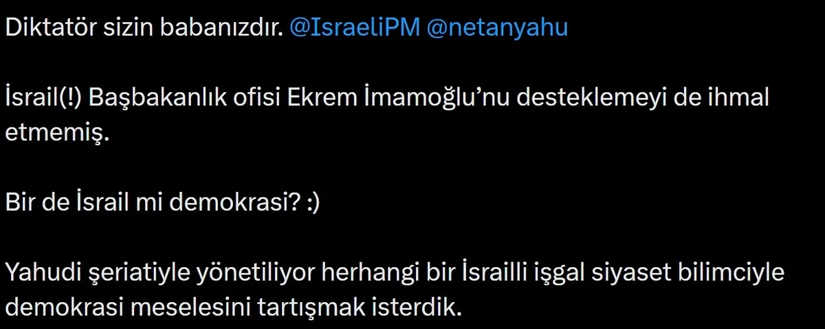AK Parti'den Başkan Erdoğan'ı hedef alan İsrail'e tepki: "Soykırım Netanyahu'nun kimli kartı olmuştur"-3