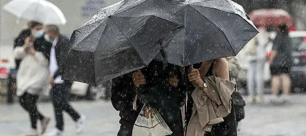 İstanbul ve birçok il için kuvvetli yağış uyarısı