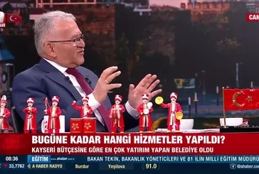Cumhur İttifakı Kayseri adayı A Haber'de!