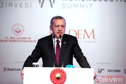 Başkan Recep Tayyip Erdoğan KADEM Kadın ve Adalet Zirvesi’nde konuştu!