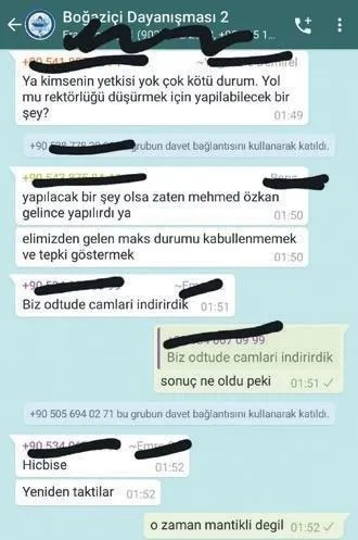 Boğaziçi Üniversitesi öğrencilerinden provokasyon isyanı: "Boğaziçili görünmeye çalışan teröristler var"-5