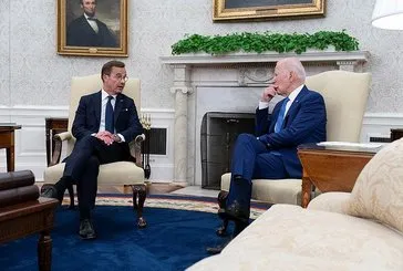 Kristersson kritik zirve öncesi Biden ile görüştü