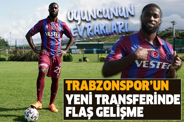 Son dakika haberi... Trabzonspor Djaniny Tavares'in lisans için evrakları TFF'ye yolladı-1