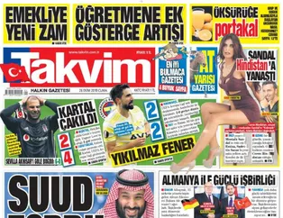 Günün öne çıkan gazete manşetleri | 26 Ekim 2018 Cuma
