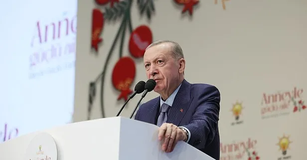 Başkan Erdoğan "Anneyle güçlü aile, aileyle güçlü Türkiye" programında terörsüz Türkiye mesajı: Her an müjdeleri alabilirsiniz!