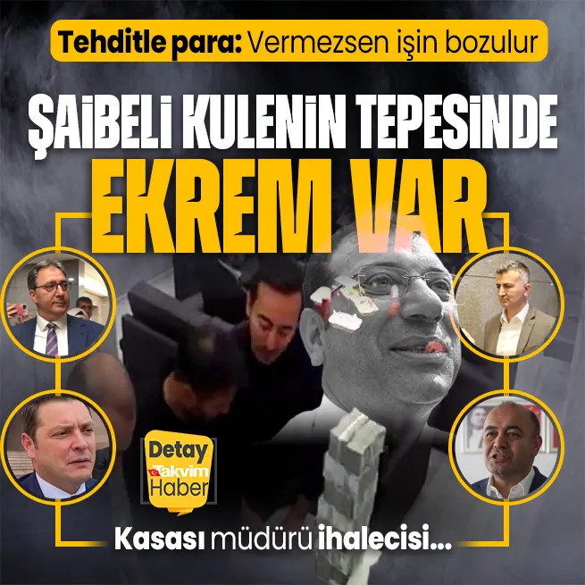 CHPdeki şaibeli para görüntülerinin merkezinde Ekrem İmamoğlu var! Kasası, müdürü, ihalecisi...