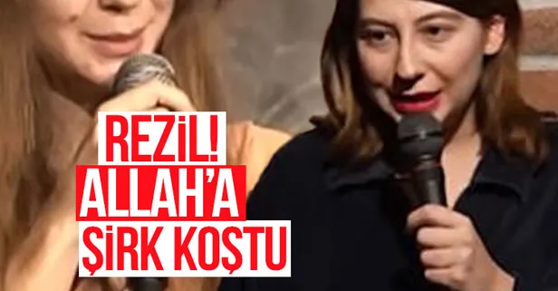 Selin Dilmaç isimli merdiven altı komedyenden rezil sözler! Dini değerlerle alay etti