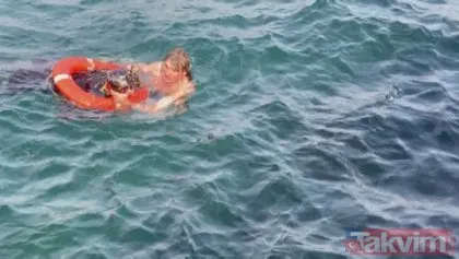 Son dakika: İstanbul Boğazı’nda can pazarı! Denize düşen kadın son anda kurtarıldı