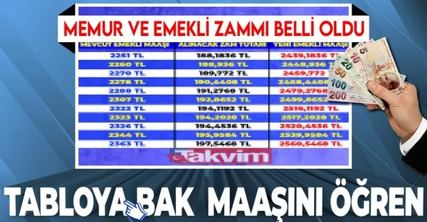 Memur Ve Emekli Maasi Zammi 4 Ocak 2021 Son Dakika Ne Kadar Oldu Memur Ve Emekli Maasi Zammi Kim Kac Para Alacak Takvim