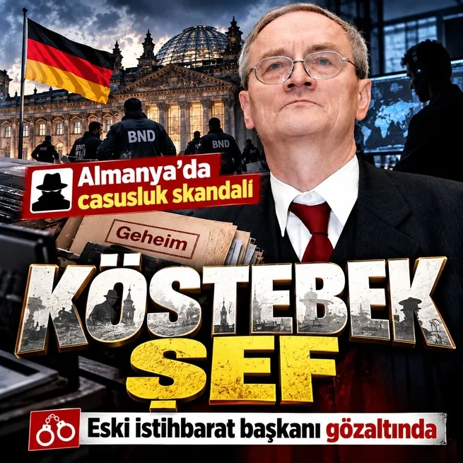 Almanyada casusluk skandalı! Eski İstihbarat Başkanı August Hanning tutuklandı