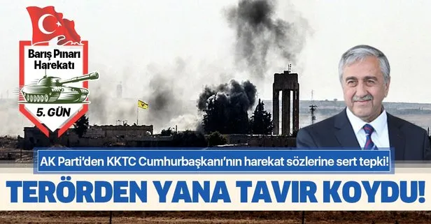 AK Parti’den Mustafa Akıncı’ya sert tepki!