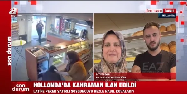 Hollanda satırlı soyguncuyu toz beziyle kovalayan Türk anneyi konuşuyor!-4