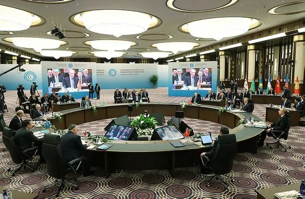 Türk Devletleri Teşkilatı olağanüstü gündemle toplandı! Başkan Erdoğan'dan 'gardaş'lara teşekkür: İstanbul merkezli Türk Yatırım Fonu-21