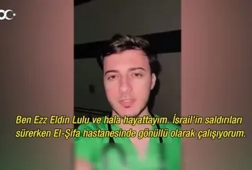 Şifa Hastanesi’nde gönüllü çalışan Gazzeli tıp öğrencesi insani dramı anlattı: Hala hayattayız