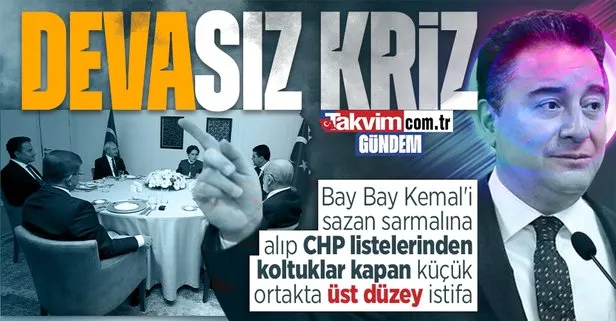 8’li koalisyon hezimet sonrası toparlanamıyor! DEVA Partisi’nde üst düzey istifa: İstanbul İl Başkanı Erhan Erol görevi bıraktı
