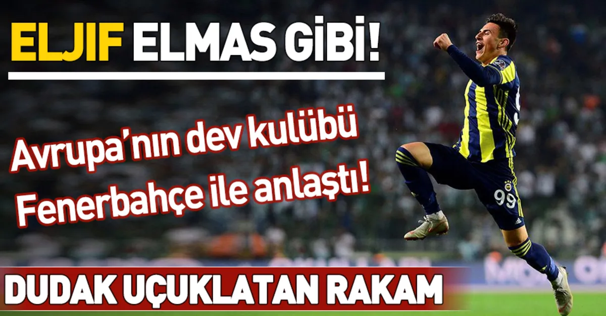 Fenerbahce Eljif Elmas Icin Fiorentina Ile El Sikisti Takvim