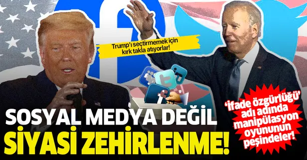 Sosyal medya ve manipülasyon oyunu! Trump'ı seçtirmemek için kırk takla atılıyor