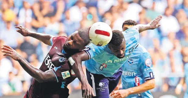 Trabzonspor 8.haftada 4. yenilgisini Adana Demirspor'dan aldı! İşte maçta yaşananlar...