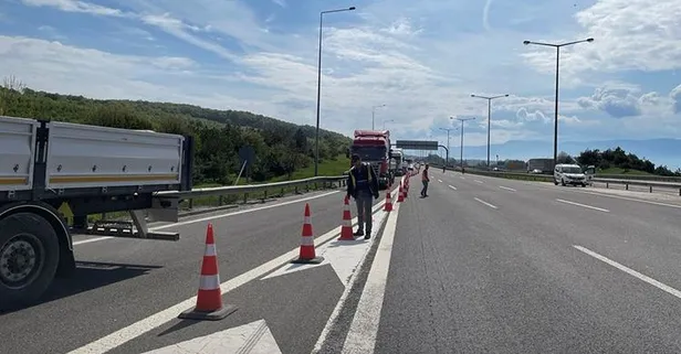 Valilik duyurdu: TEM'in Bolu Dağı geçişinde ulaşım 2 gün tek şeritten sağlanacak
